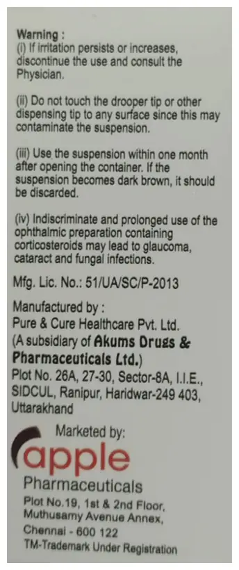 Moxap LP Eye Drop