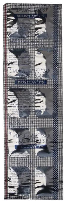 Moxclav 375 Tablet thumbnail 5