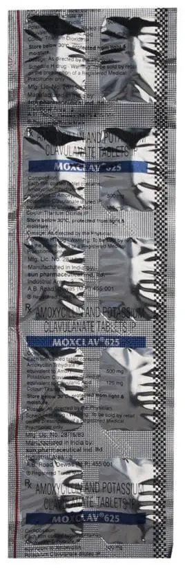 Moxclav 625 Tablet thumbnail 2