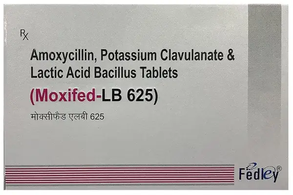 Moxifed-LB 625 Tablet