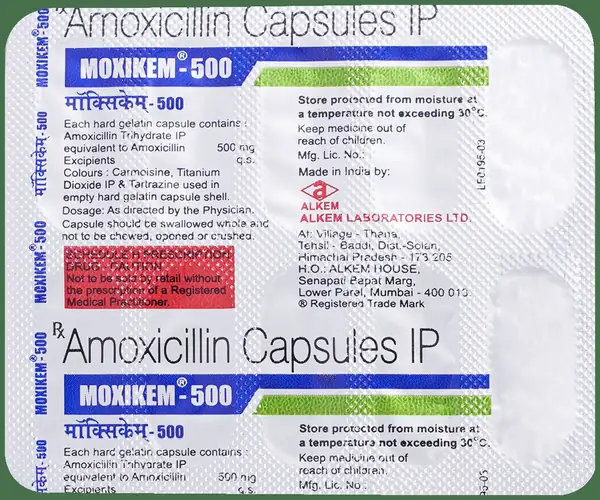 Moxikem 500mg Capsule