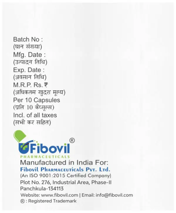 Moxyvil 500mg Capsule