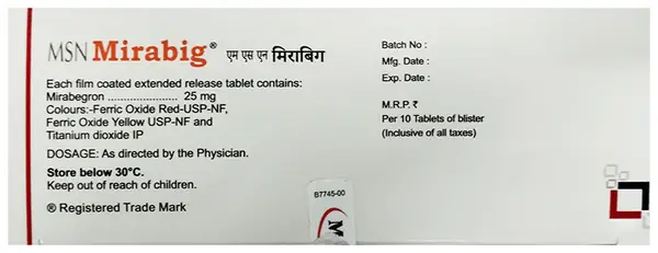 MSN Mirabig Tablet ER
