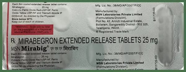 MSN Mirabig Tablet ER thumbnail 2