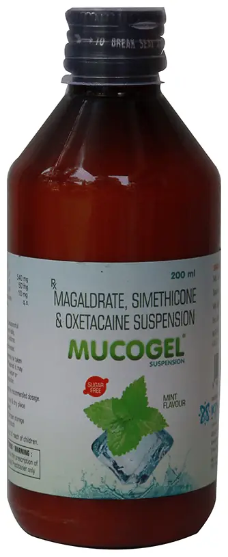 Mucogel Suspension Mint
