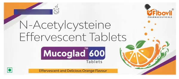 Mucoglad 600 Tablet thumbnail 2