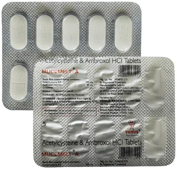Mucomelt A Tablet