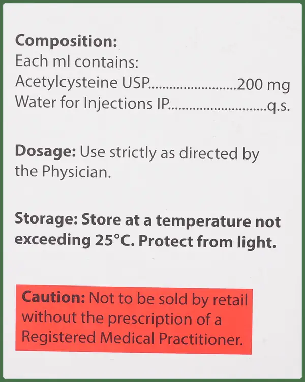 Mucomix 1gm Injection