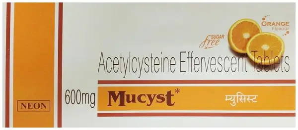 Mucyst 600mg Tablet