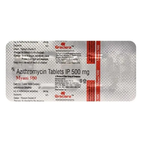 Myazi 500mg Tablet