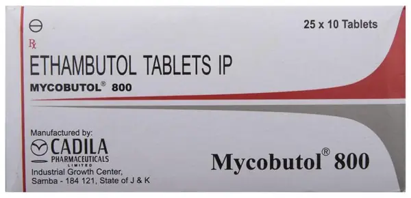 Mycobutol 800 Tablet thumbnail 4