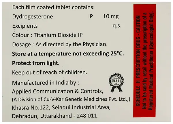 Mydydro 10mg Tablet thumbnail 2