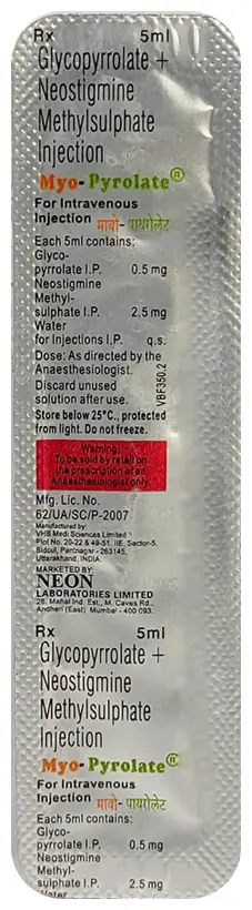 Myo Pyrolate Injection