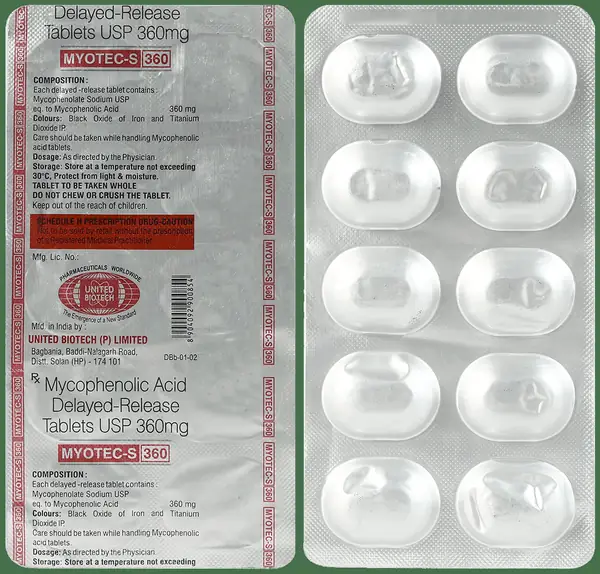 Myotec S 360mg Tablet thumbnail 3