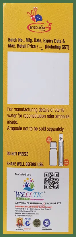 Myzolix 50 Dry Syrup thumbnail 2