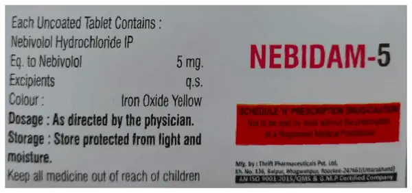 Nebidam 5 Tablet thumbnail 2