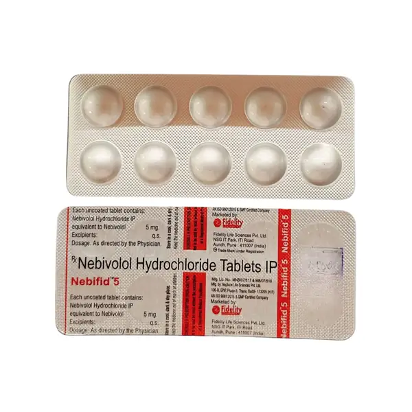 Nebifid 5mg Tablet thumbnail 2