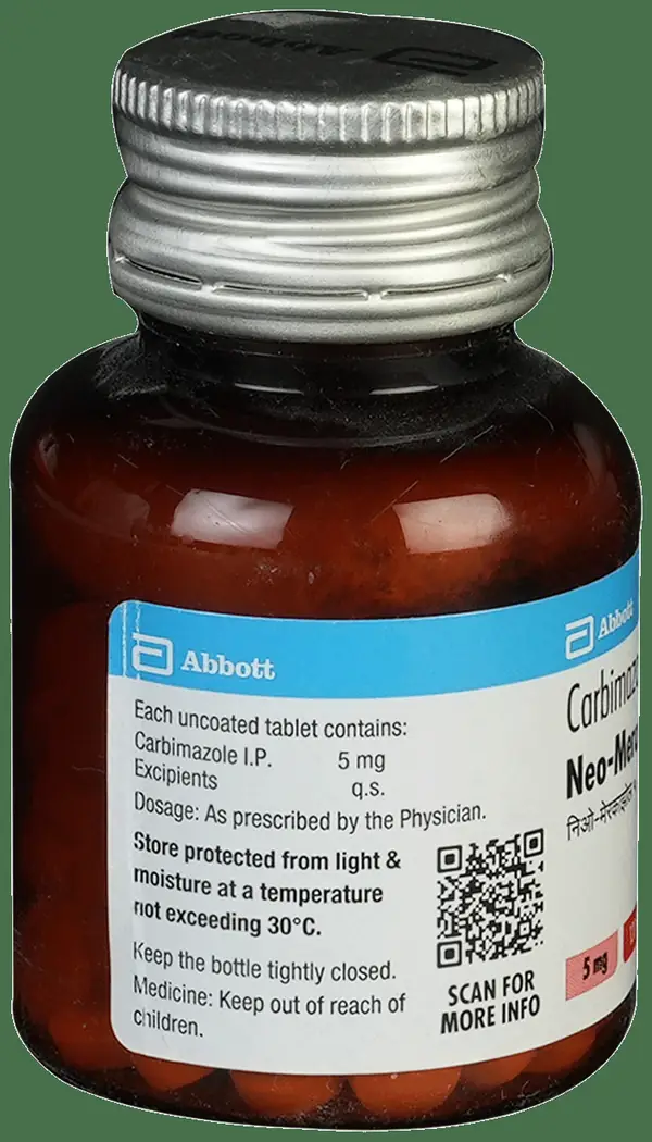 Neo-Mercazole 5 Tablet