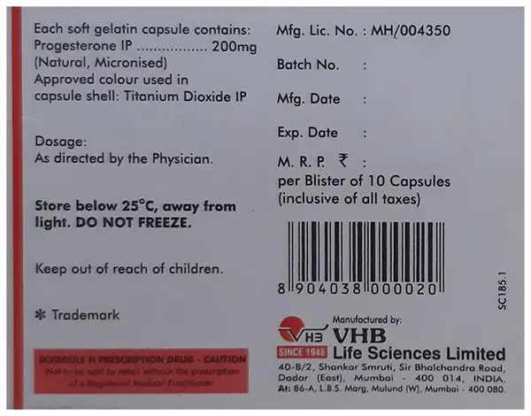 Neogest 200mg Capsule thumbnail 3