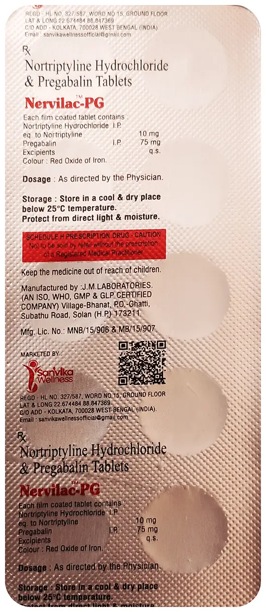 Nervilac-PG Tablet thumbnail 2