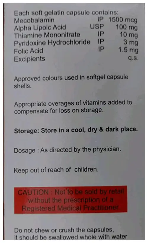 Nervjet Softgel Capsule