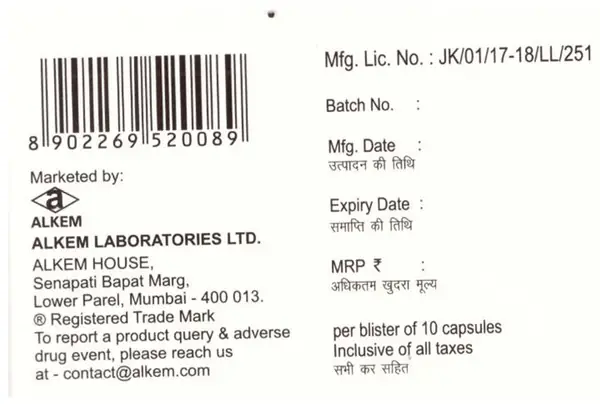 Nervmax-D 50/20 Capsule DR thumbnail 2