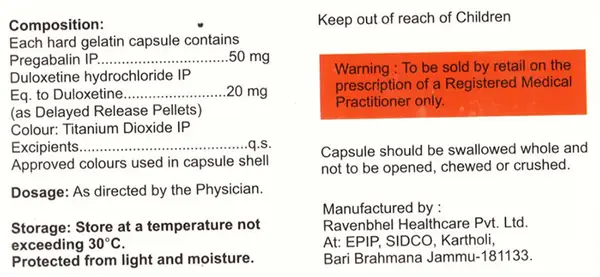 Nervmax-D 50/20 Capsule DR thumbnail 3