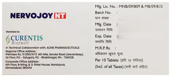 Nervojoy NT Tablet thumbnail 3