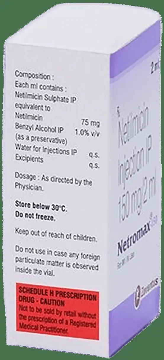 Netromax 150mg Injection thumbnail 2