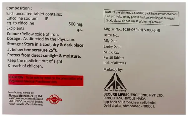 Neutolen 500mg Tablet