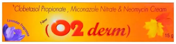 New O2 Derm Cream Lavender