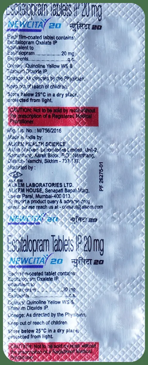 Newcita 20 Tablet thumbnail 5