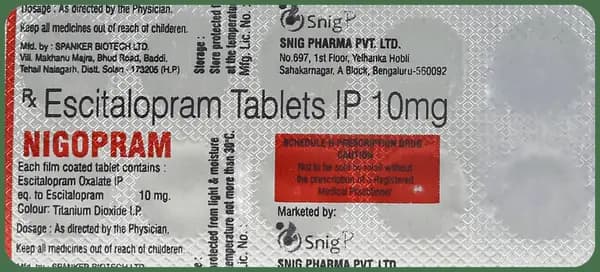 Nigopram 10mg Tablet