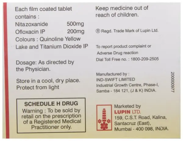 Nizonide-O Tablet thumbnail 3