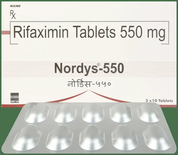 Nordys 550mg Tablet