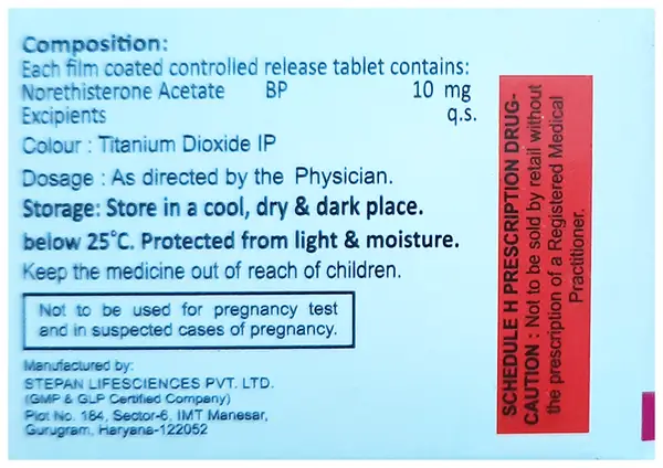 Northy 10 SR Tablet