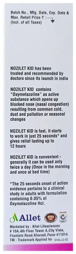 Nozilet Kid Nasal Solution thumbnail 3