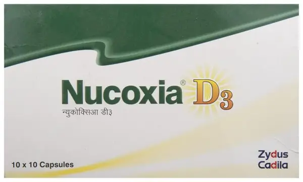 Nucoxia D3 Capsule