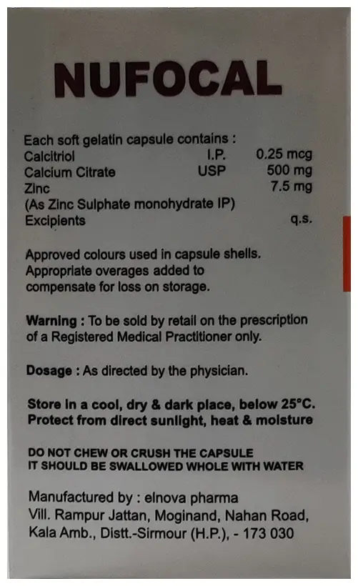 Nufocal Soft Gel Capsule thumbnail 2