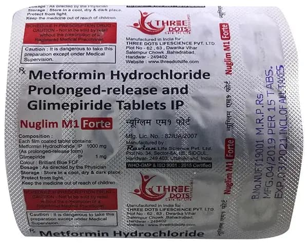 Nuglim M 1 Forte Tablet PR