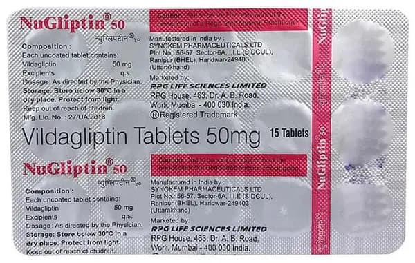 Nugliptin 50 Tablet