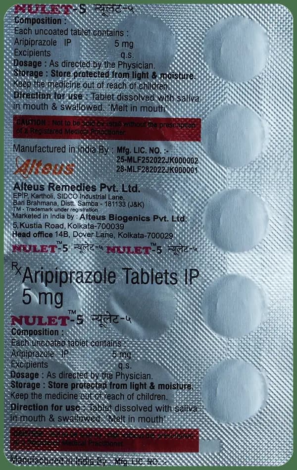 Nulet 5 Tablet MD thumbnail 2