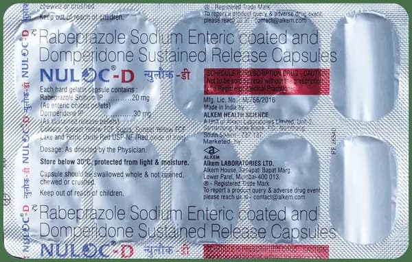Nuloc-D Capsule SR thumbnail 2
