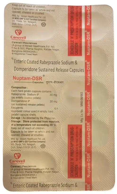 Nuptam-DSR Capsule