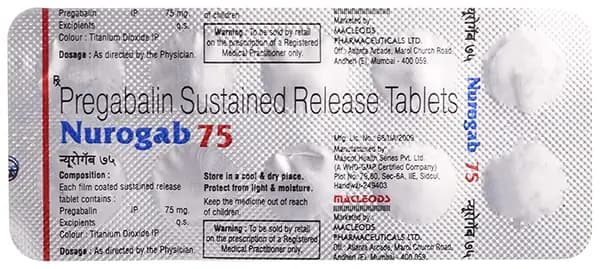 Nurogab 75 Tablet SR