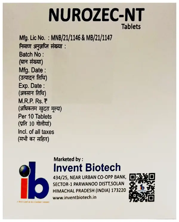 Nurozec-NT Tablet