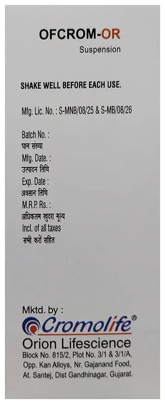 Ofcrom-OR Oral Suspension thumbnail 3