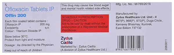 Oflin 200 Tablet thumbnail 5