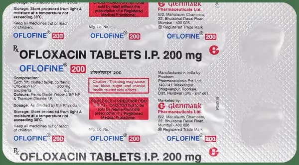 Oflofine 200mg Tablet