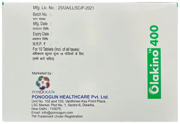 Olakino 400 Tablet thumbnail 2